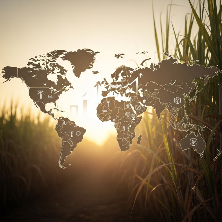Explore global sugar market trends 2026: record production, surpluses, falling prices, Brazil & India outlook, ethanol impact & what it means for buyers. The World Merchants insights.